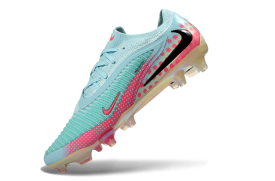 Nike Phantom 6 Elite Low FG Football Boots - Aqua/Coral Pink/Soft Mint