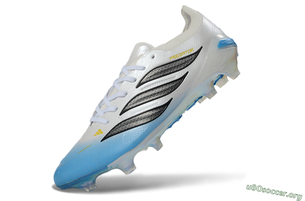 Adidas Predator 26 Elite FG Football Boots - Blue/Sky Blue/Icy White 4