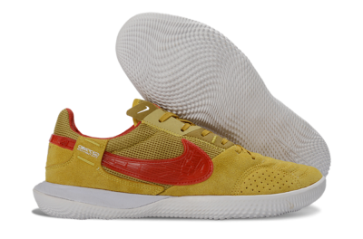 Nike Street Gato IC Football Shoes - Yellow/Solar Yellow/Crimson Red
