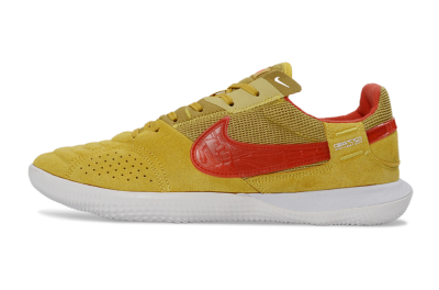 Nike Street Gato IC Football Shoes - Yellow/Solar Yellow/Crimson Red
