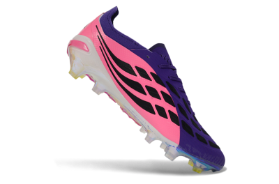 Adidas Predator 26 Elite FG Football Boots - Purple/Vibrant Pink/Black