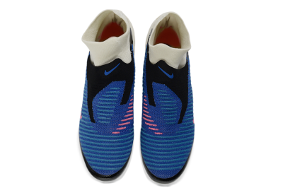 Nike Phantom 6 Elite High TF Football Shoes - Blue/Electric Blue/Fuchsia Pink