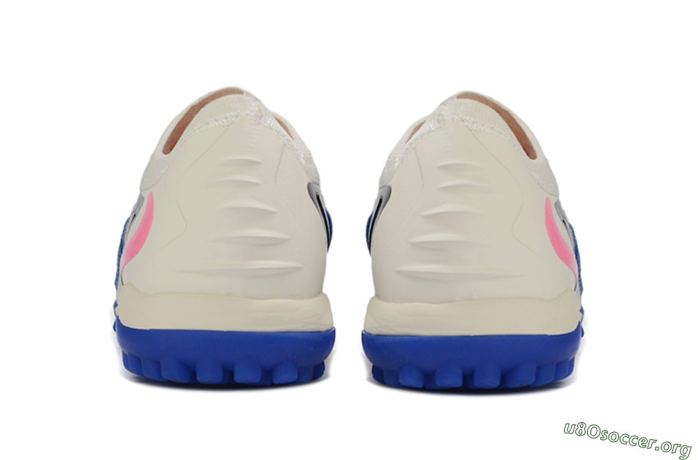 Nike Phantom 6 Elite Low TF Football Shoes - Blue/Electric Blue/Soft Pink 5