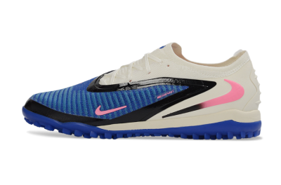 Nike Phantom 6 Elite Low TF Football Shoes - Blue/Electric Blue/Soft Pink