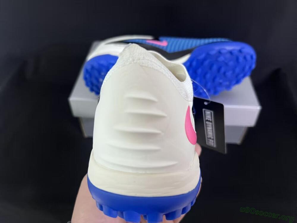 Nike Phantom 6 Elite Low TF Football Shoes - Blue/Electric Blue/Soft Pink