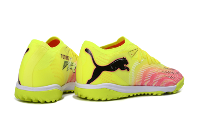 Puma Future 8 Ultimate TF Football Shoes - Yellow/Vibrant Pink/Electric Green