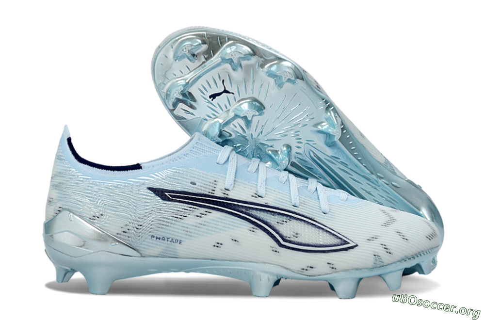 Puma Ultra 5 Ultimate FG Football Boots - Sky/Ice Blue/Silver 2