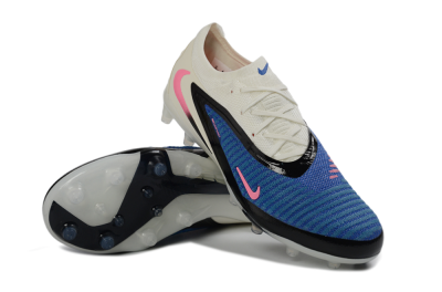 Nike Phantom 6 Elite Low FG Football Boots - Blue/Electric Blue/Fierce Pink
