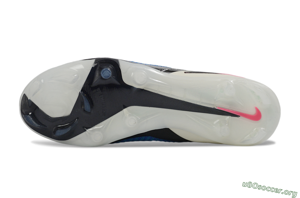 Nike Phantom 6 Elite Low FG Football Boots - Blue/Electric Blue/Fierce Pink 6