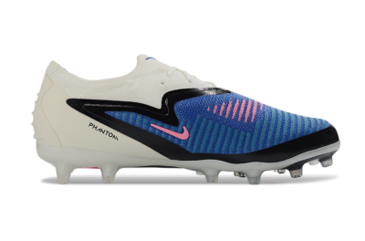Nike Phantom 6 Elite Low FG Football Boots - Blue/Electric Blue/Fierce Pink