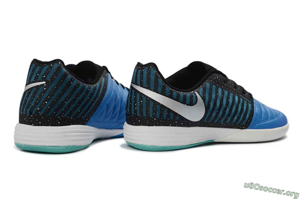 Nike Lunar Gato 2 IC Football Shoes - Blue/Midnight Aqua/Black 6