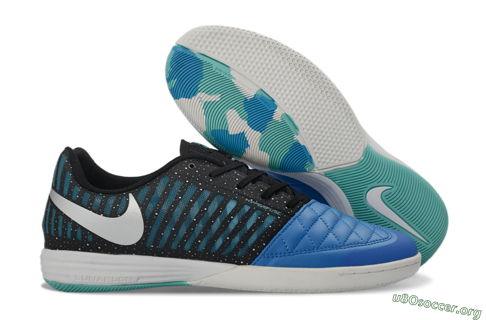 Nike Lunar Gato 2 IC Football Shoes - Blue/Midnight Aqua/Black 2