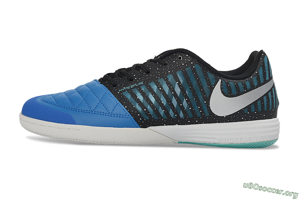 Nike Lunar Gato 2 IC Football Shoes - Blue/Midnight Aqua/Black 3