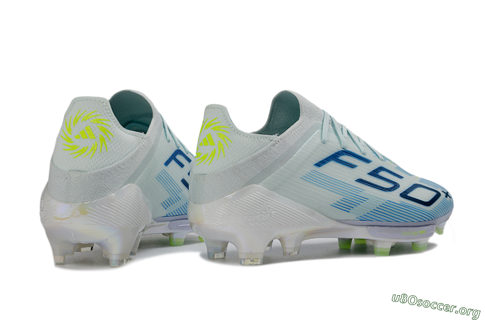 Adidas F50 Lightstrike Pro Elite FG Football Boots - LightBlue/IcyBlue/CrystalGreen 6