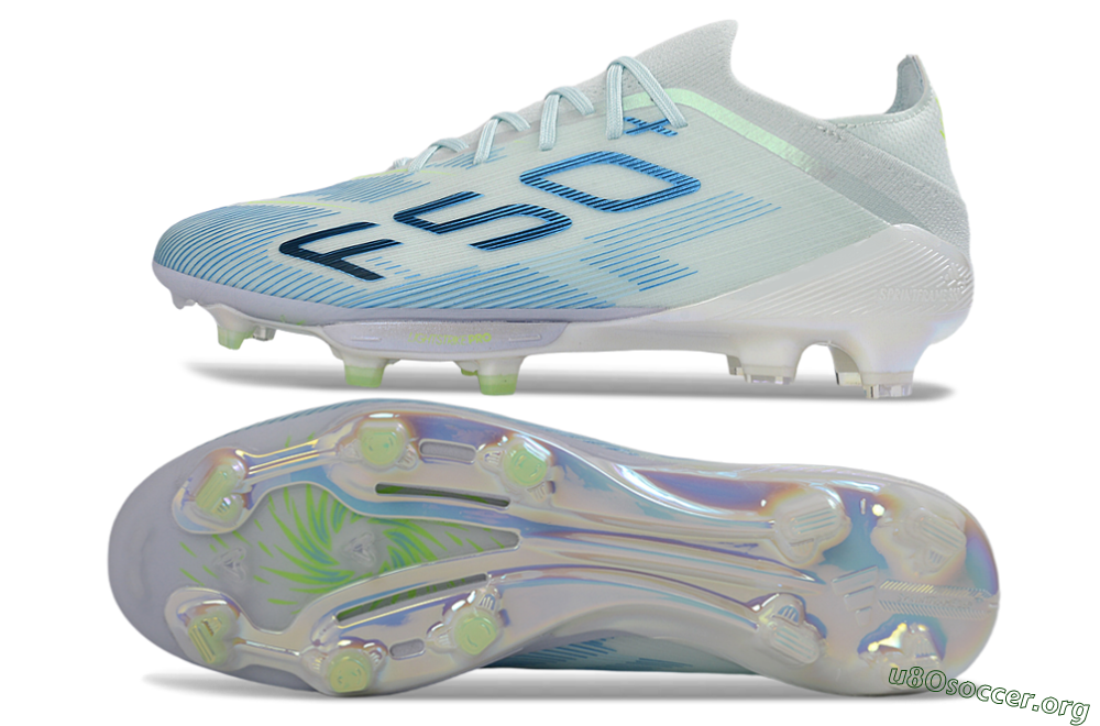 Adidas F50 Lightstrike Pro Elite FG Football Boots - LightBlue/IcyBlue/CrystalGreen 1
