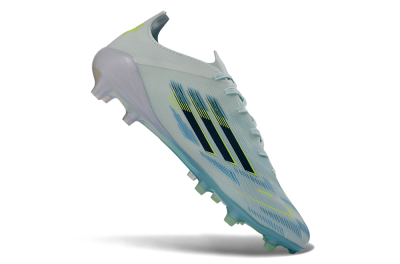 Adidas F50 Elite FG Football Boots - Blue/Frosty Blue/Pearly White