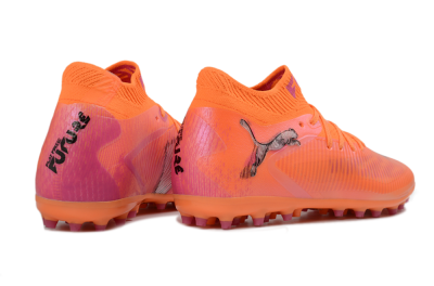 Puma Future 8 Ultimate MG Football Boots - Orange/Vibrant Coral/Hot Pink