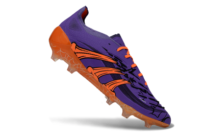 UFL x Adidas Predator 25 Elite FG Football Boots - Purple/Bright Orange/Spider Black