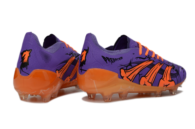 UFL x Adidas Predator 25 Elite FG Football Boots - Purple/Bright Orange/Spider Black