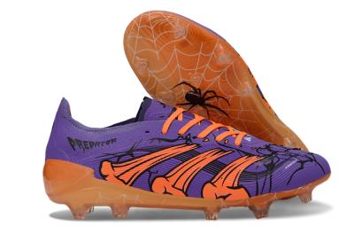 UFL x Adidas Predator 25 Elite FG Football Boots - Purple/Bright Orange/Spider Black