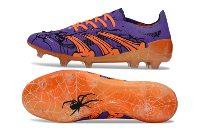 UFL x Adidas Predator 25 Elite FG Football Boots - Purple/Bright Orange/Spider Black