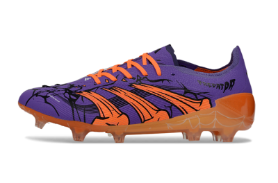 UFL x Adidas Predator 25 Elite FG Football Boots - Purple/Bright Orange/Spider Black