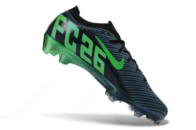 EAFC x Nike Air Zoom Mercurial Vapor 16 Elite FG Football Boots - Black/Green Glow/Frosted Shadow