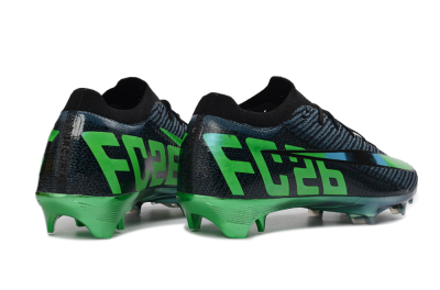 EAFC x Nike Air Zoom Mercurial Vapor 16 Elite FG Football Boots - Black/Green Glow/Frosted Shadow