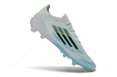 Adidas F50 Elite AG Football Boots - Blue/Aqua Breeze/Neon Yellow