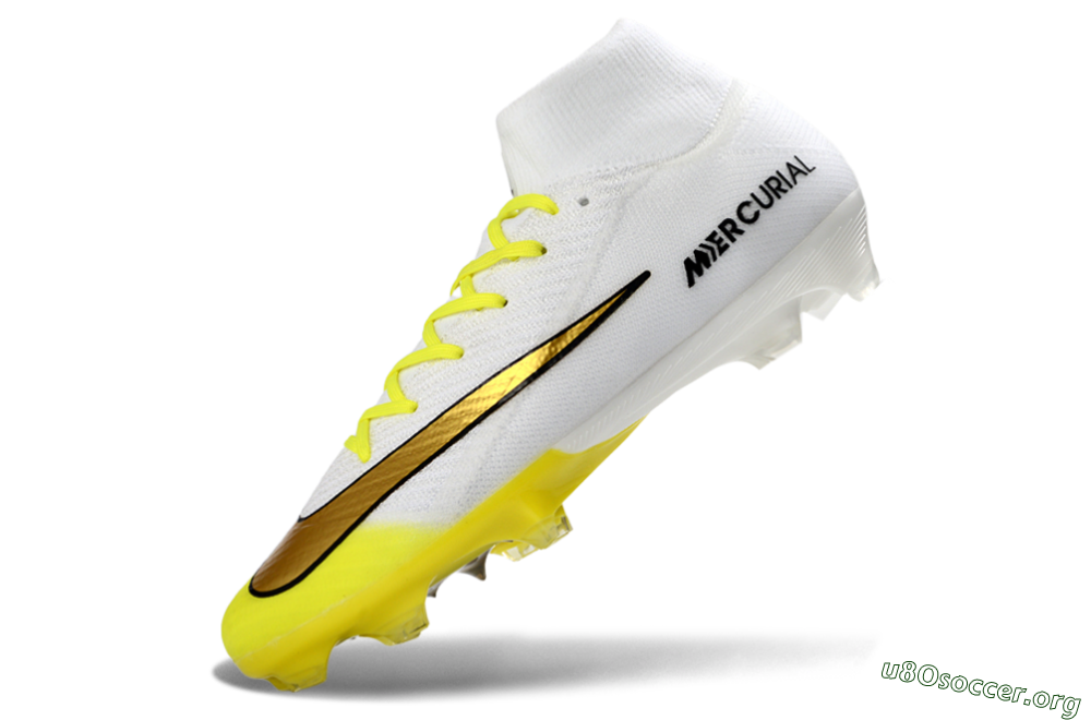 Nike Air Zoom Mercurial Superfly 10 Elite FG Football Boots - Yellow/Bright Yellow/Sleek White 5