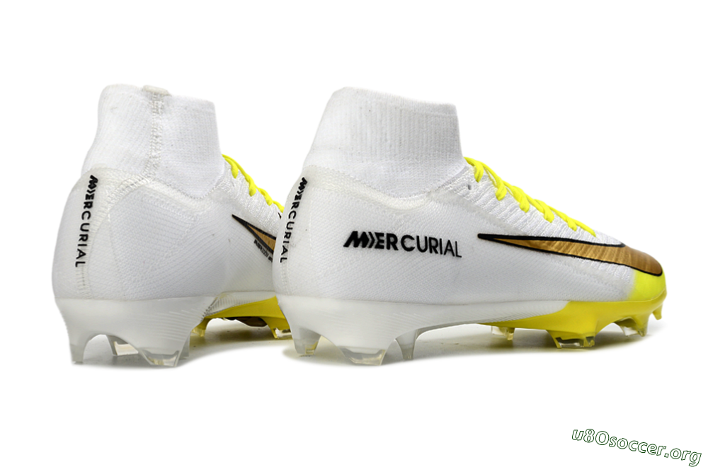 Nike Air Zoom Mercurial Superfly 10 Elite FG Football Boots - Yellow/Bright Yellow/Sleek White 6