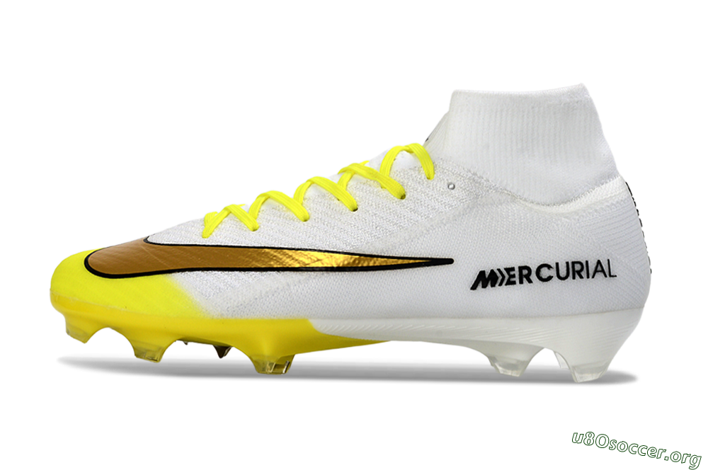Nike Air Zoom Mercurial Superfly 10 Elite FG Football Boots - Yellow/Bright Yellow/Sleek White 3