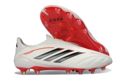 Adidas Copa Pure 4 FG Football Boots - White/Crimson/Black