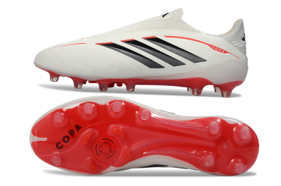 Adidas Copa Pure 4 FG Football Boots - White/Crimson/Black