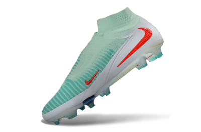 Nike Phantom 6 Elite High FG Football Boots - Aqua/Coral Burst/Luminous White