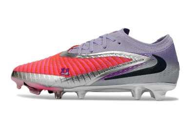 Nike Phantom 6 Elite Low FG Football Boots - Pink/Vibrant Coral/Metallic Silver