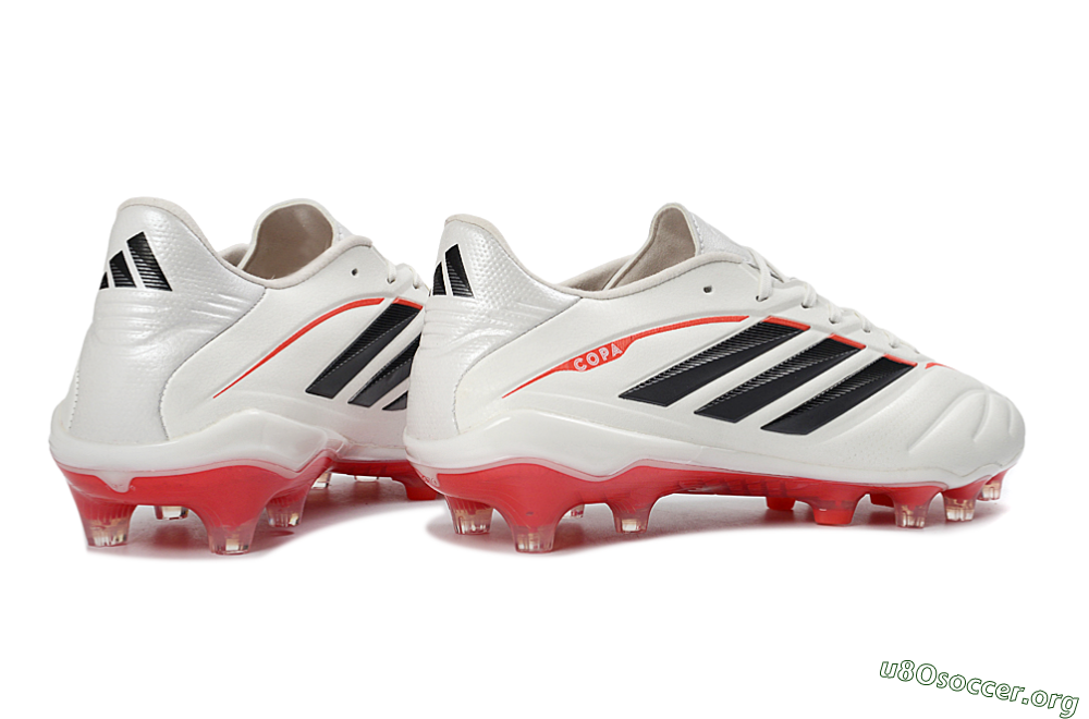 Adidas Copa Pure 4 FG Football Boots - White/Crimson Red/Black 6