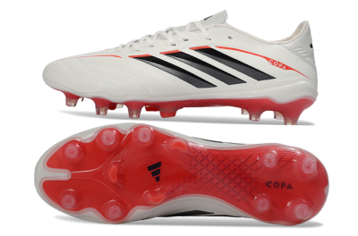 Adidas Copa Pure 4 FG Football Boots - White/Crimson Red/Black