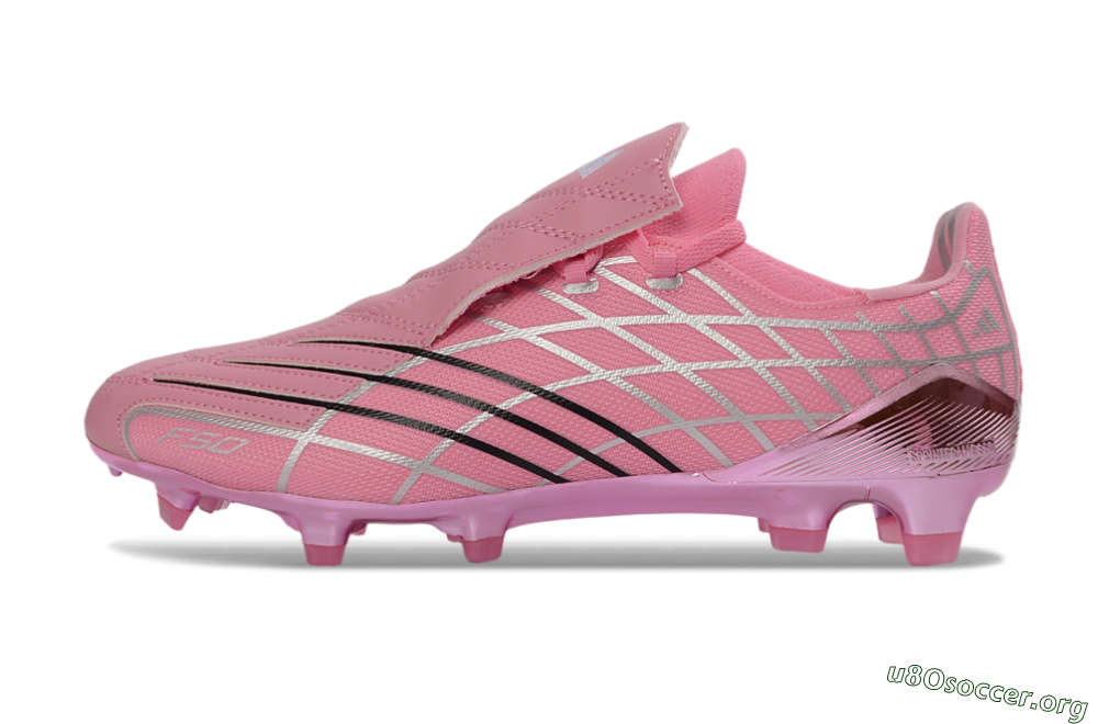 Adidas F50 Spider Elite FG Football Boots - Pink/Bright Pink/Soft Pink 3