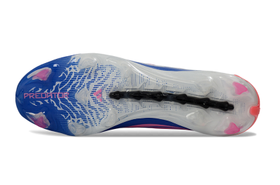 Adidas Predator 26 Elite FG Football Boots - Blue/Electric Blue/Fusion Pink