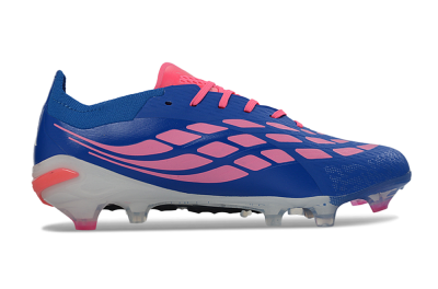 Adidas Predator 26 Elite FG Football Boots - Blue/Electric Blue/Fusion Pink