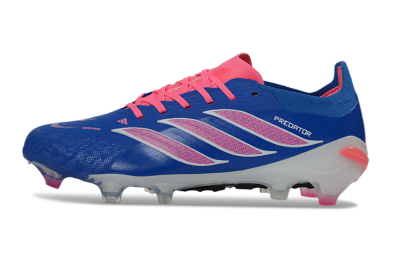 Adidas Predator 26 Elite FG Football Boots - Blue/Electric Blue/Fusion Pink