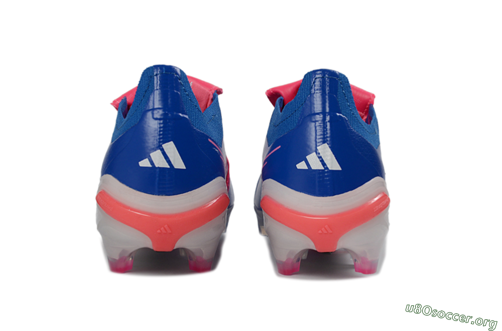 Adidas Predator 26 Elite Fold-Over Tongue FG Football Boots - Blue/Neon Pink/Sky Blue 5