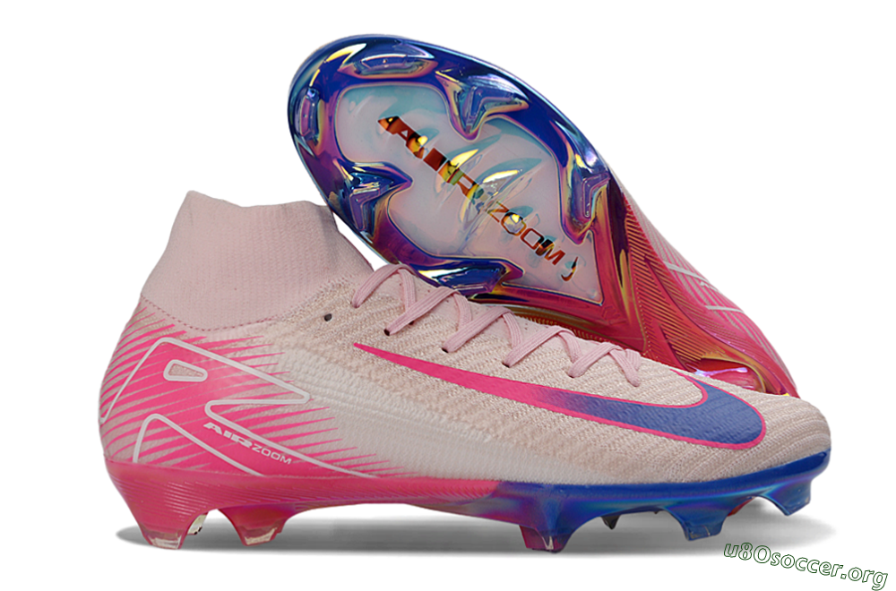 Nike Air Zoom Mercurial Superfly 10 Elite FG Football Boots - Pink/Pastel Pink/Neon Pink 2