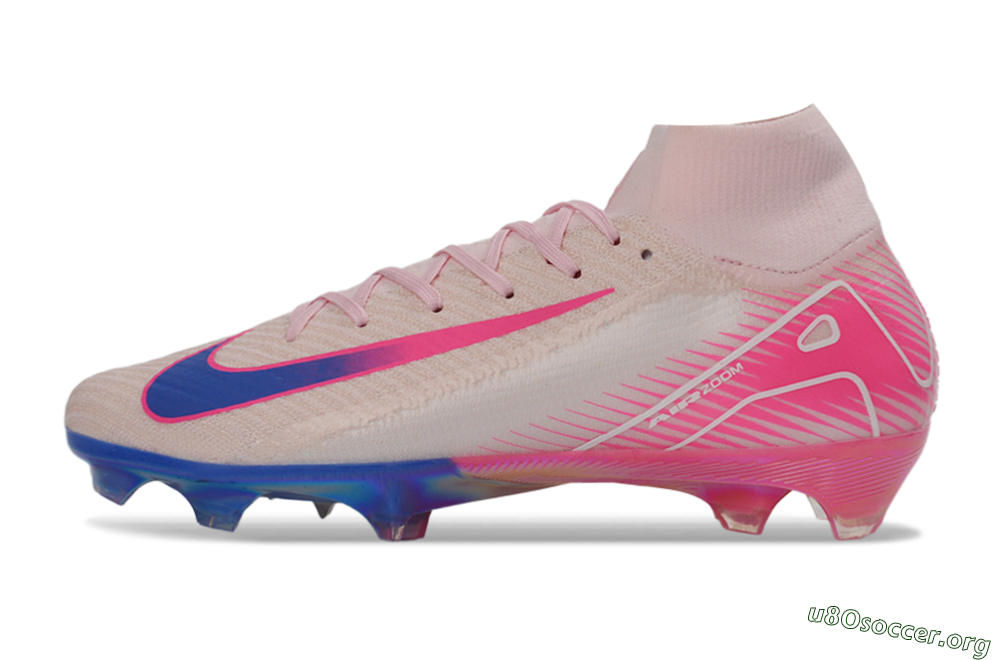 Nike Air Zoom Mercurial Superfly 10 Elite FG Football Boots - Pink/Pastel Pink/Neon Pink 3