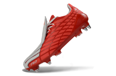 Adidas F50 Spider Elite SG Football Boots - Red/Flame Red/Steel Gray
