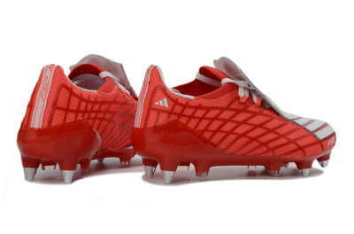 Adidas F50 Spider Elite SG Football Boots - Red/Flame Red/Steel Gray