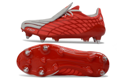 Adidas F50 Spider Elite SG Football Boots - Red/Flame Red/Steel Gray
