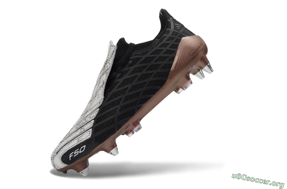 Adidas F50 Spider Elite SG Football Boots - Black/Bronze/White 5
