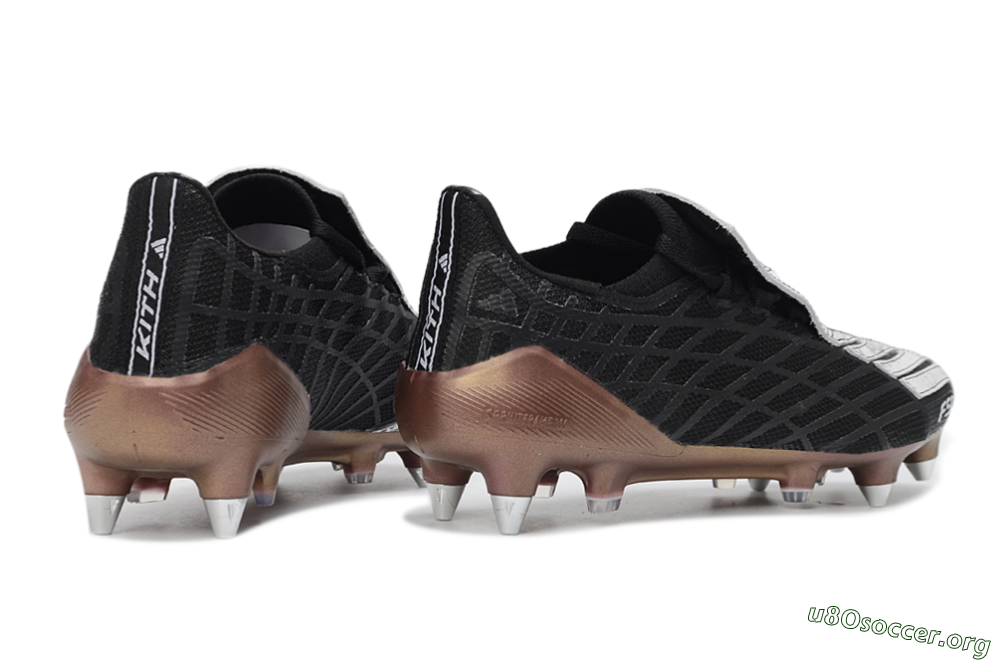 Adidas F50 Spider Elite SG Football Boots - Black/Bronze/White 6